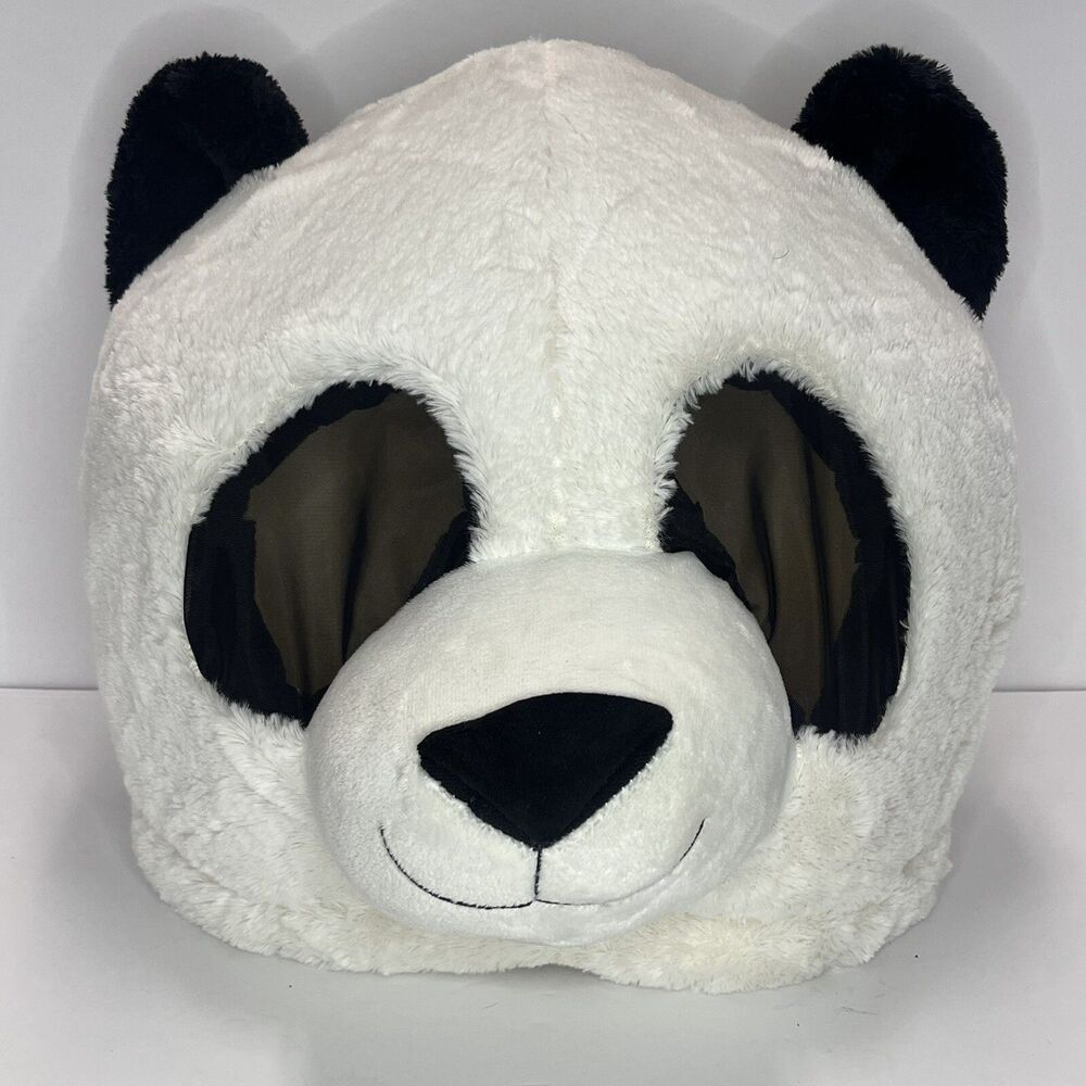 Dan Dee Plush Big Greeter Head Panda Halloween Costume Cosplay Mascot Furry Mask